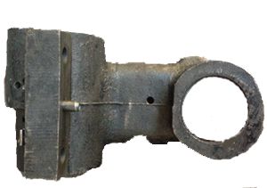Quite el muñón del tornillo de avance