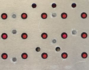 Keypad metal work 
